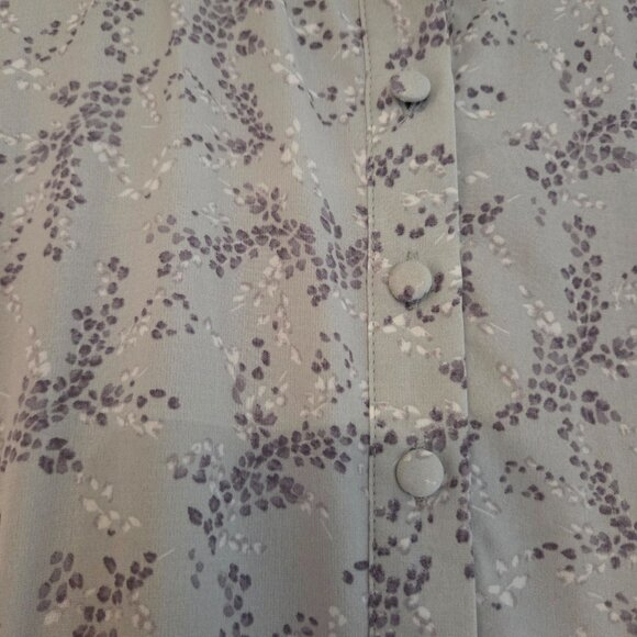 Dainty Jewells Stepping Into Spring size small lavender gray midi dress - Picture 2 of 4